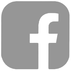 facebook logo gris